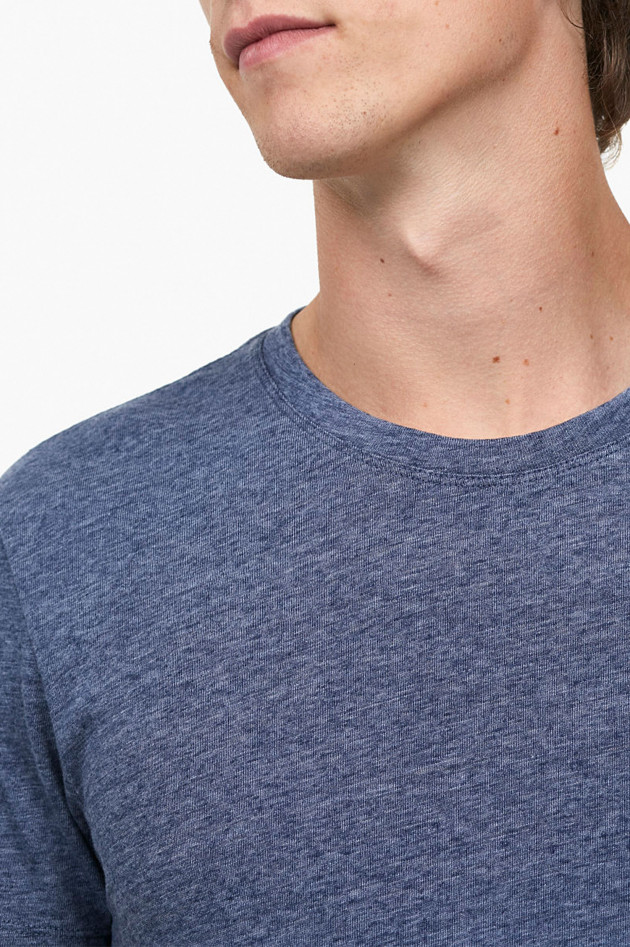 Closed T-Shirt in Blau meliert