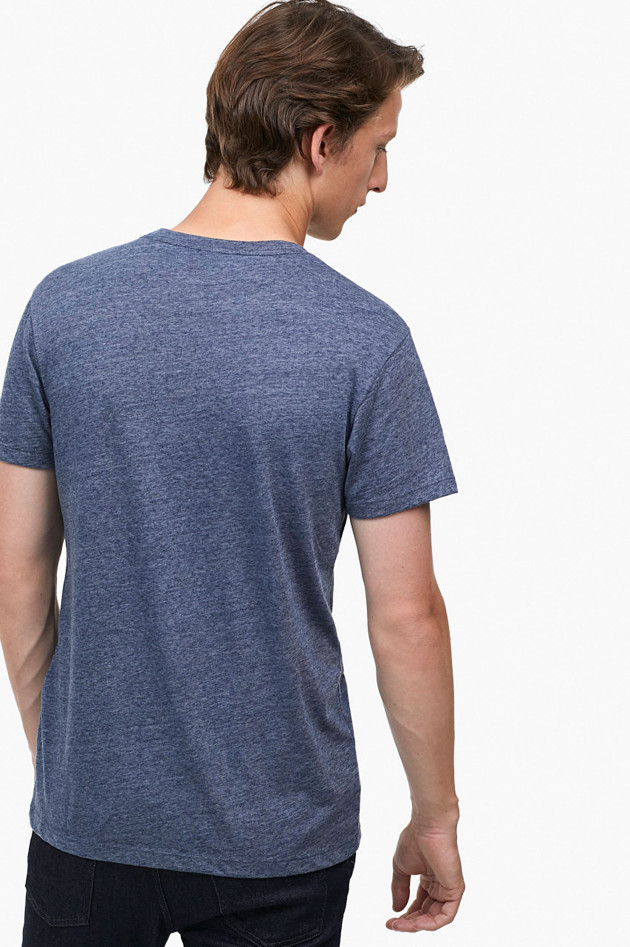 Closed T-Shirt in Blau meliert