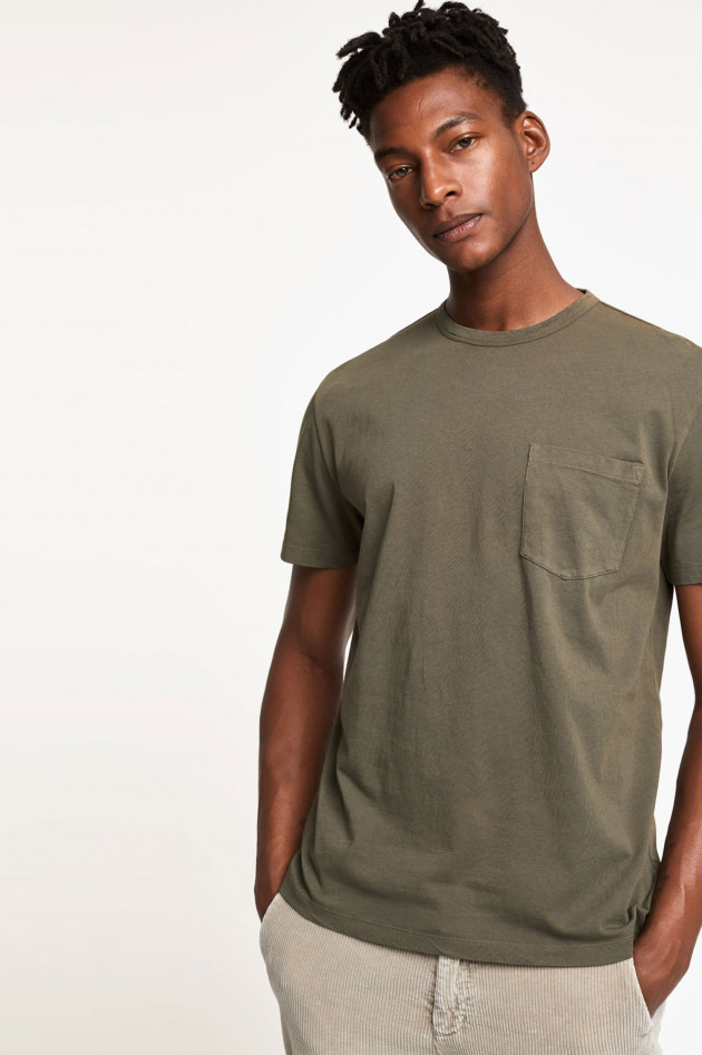 Closed Basic T-Shirt in Oliv