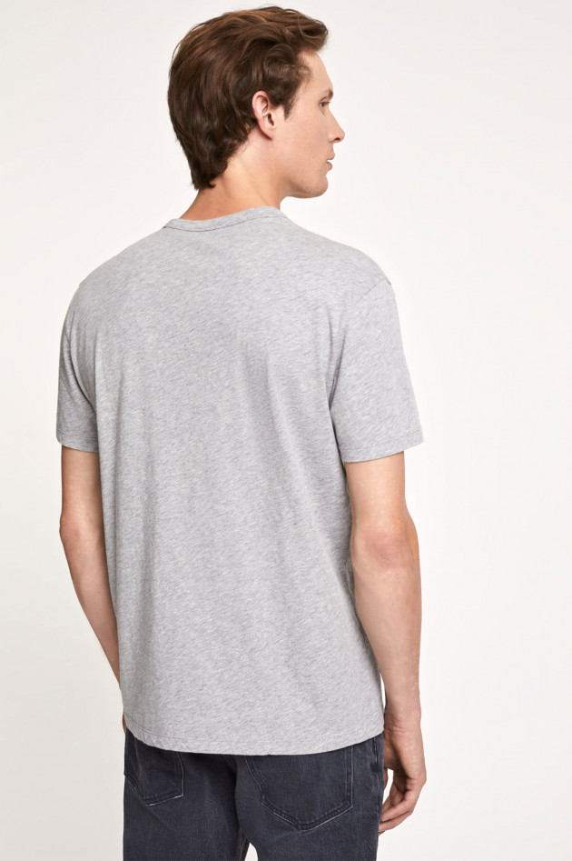 Closed Basic T-Shirt in Grau meliert