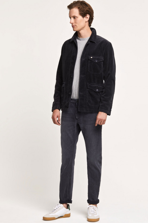 Closed Basic T-Shirt in Grau meliert