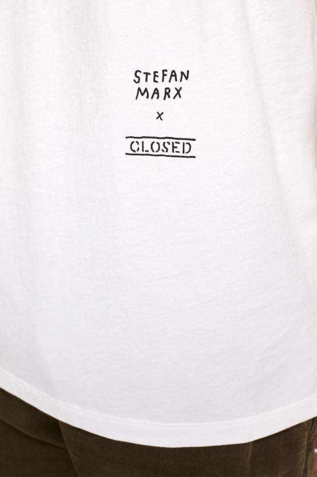 Closed T-Shirt STEFAN MARX in Weiß