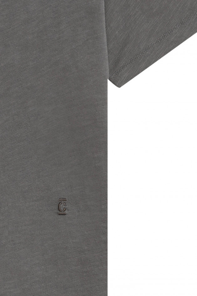 Closed Basic T-Shirt in Anthrazit