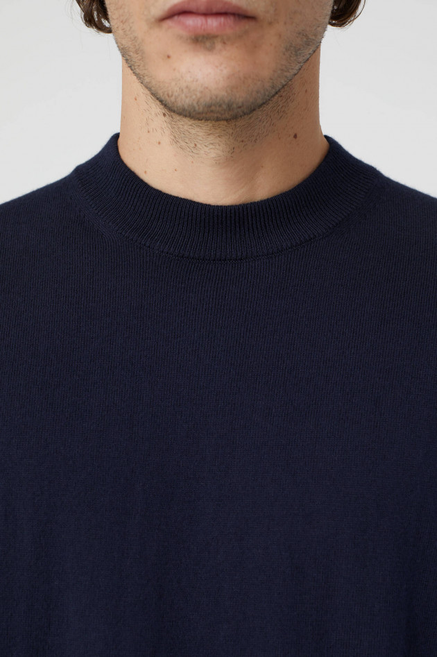 Closed Strick T-Shirt in Navy