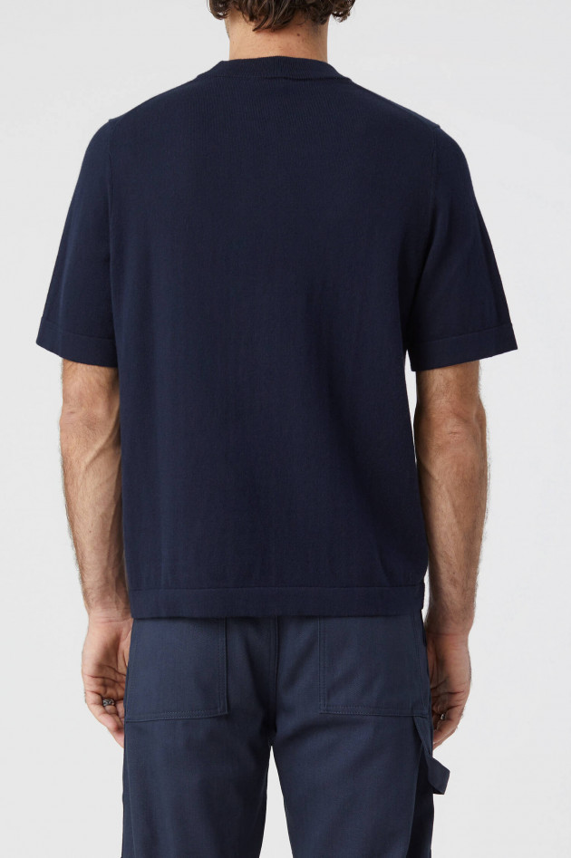 Closed Strick T-Shirt in Navy
