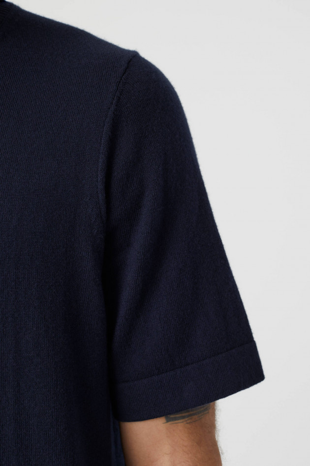 Closed Strick T-Shirt in Navy