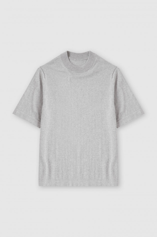 Closed Strick T-Shirt in Hellgrau