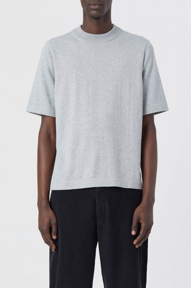 Closed Strick T-Shirt in Hellgrau