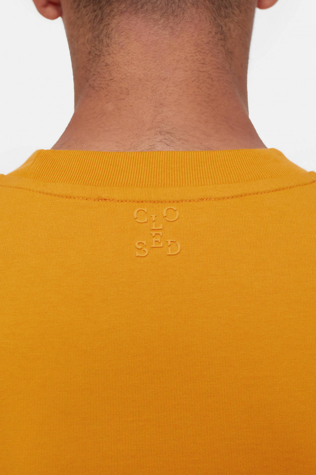 Closed T-Shirt aus Bio-Baumwolle in Orange