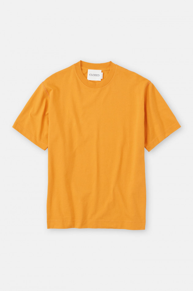 Closed T-Shirt aus Bio-Baumwolle in Orange