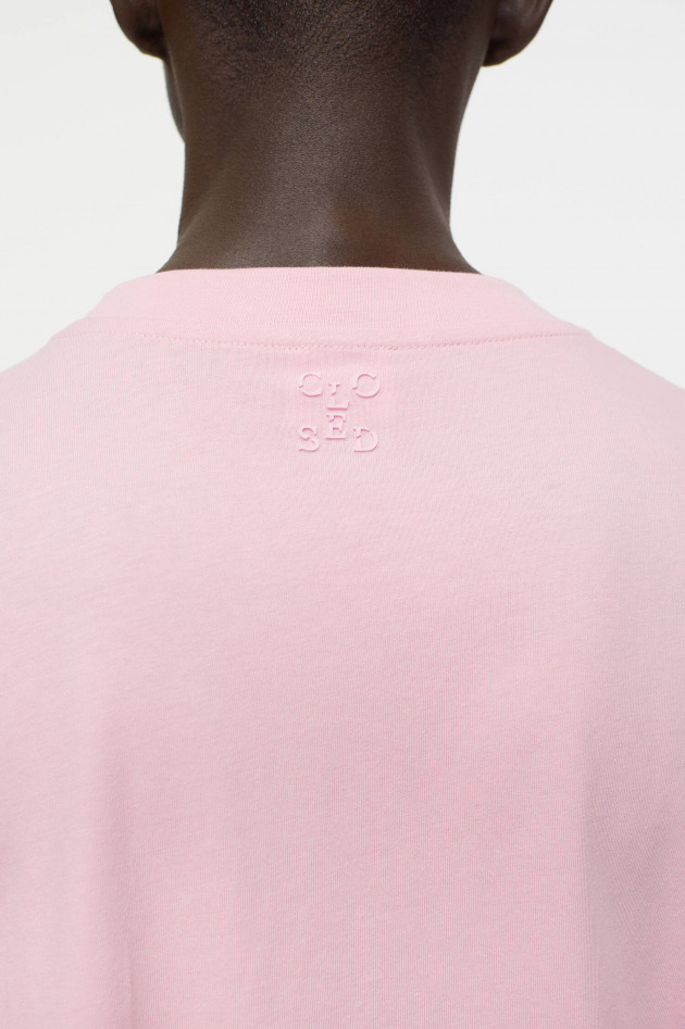 Closed T-Shirt aus Bio-Baumwolle in Rosa