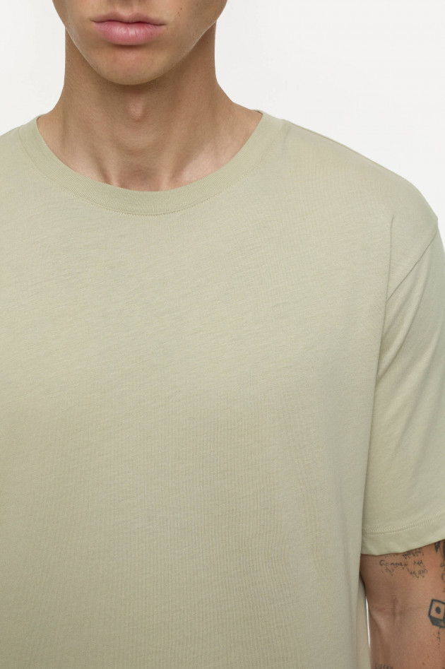 Closed T-Shirt aus Baumwolle in Flax Beige
