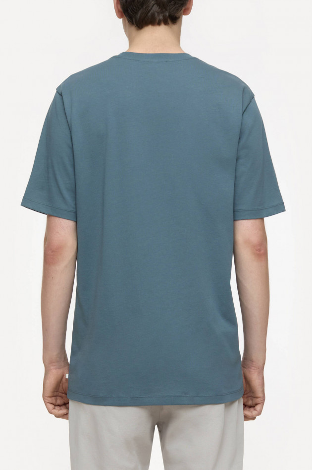 Closed T-Shirt aus Baumwolle in Petrol