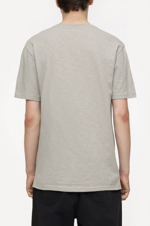 Closed T-Shirt aus Baumwolle in Mud Grey