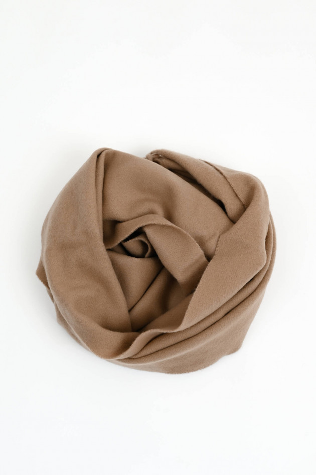 Closed Schal in Cashew