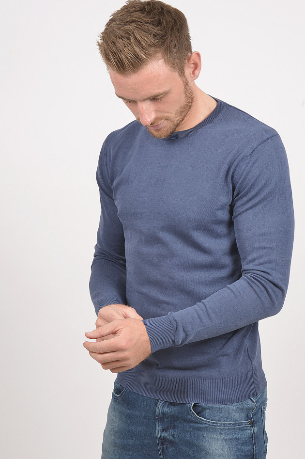 Daniele Fiesoli Pullover aus Baumwolle in Blau