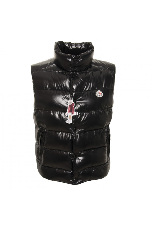 Moncler Daunengilet TIB in Schwarz