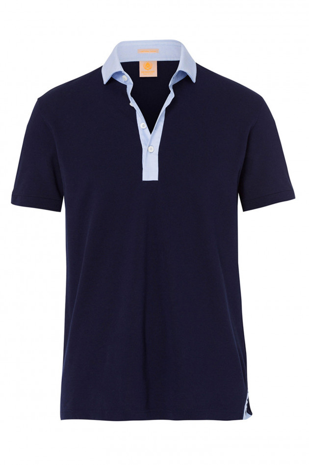 Depavory Poloshirt BERGAMO in Navy/Blau