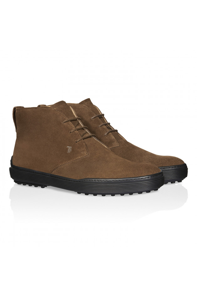 Tod's Desert Boots in Hellbraun