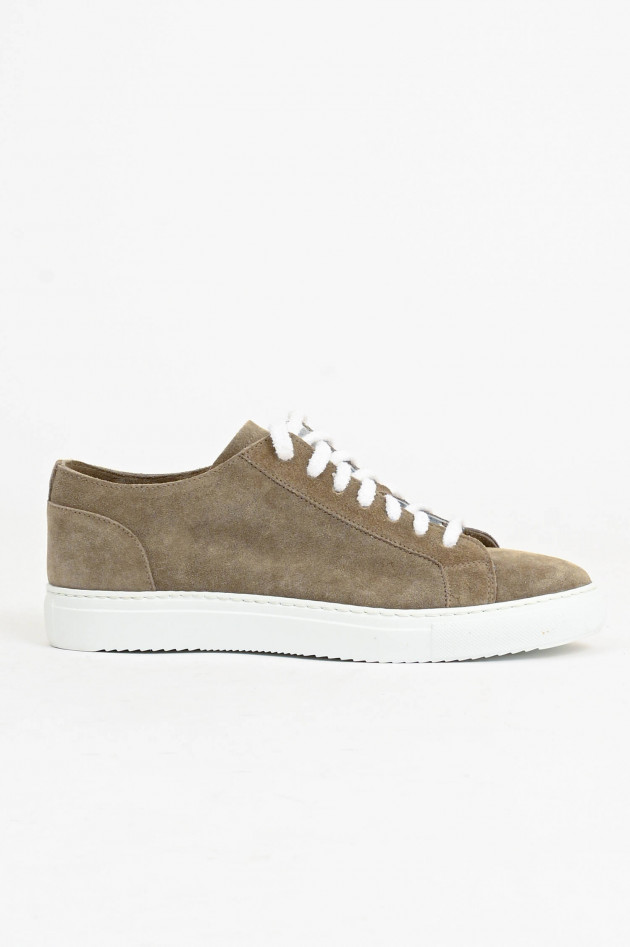 Doucal´s Wildleder Sneaker in Beige