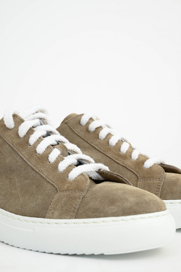 Doucal´s Wildleder Sneaker in Beige