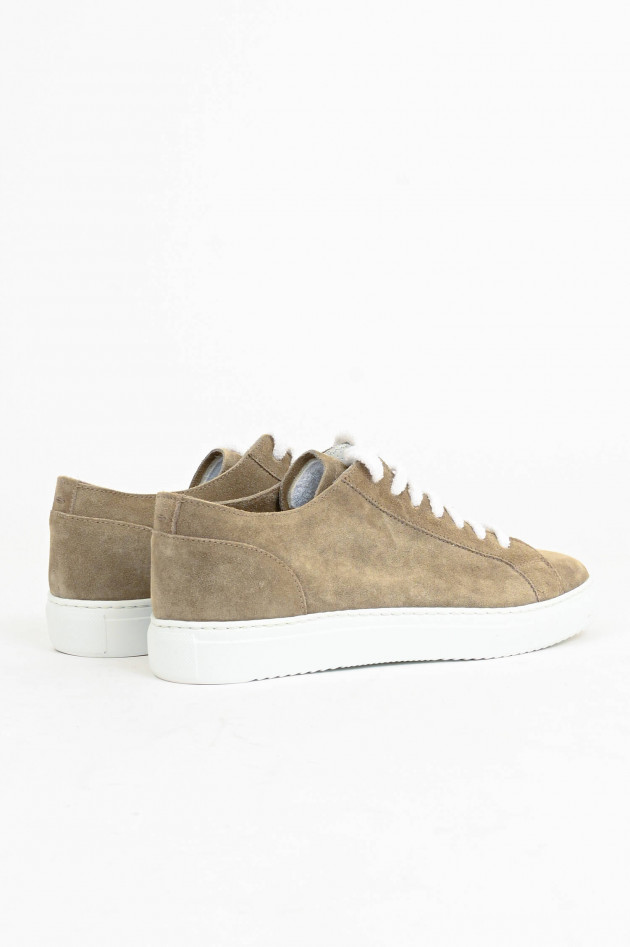 Doucal´s Wildleder Sneaker in Beige