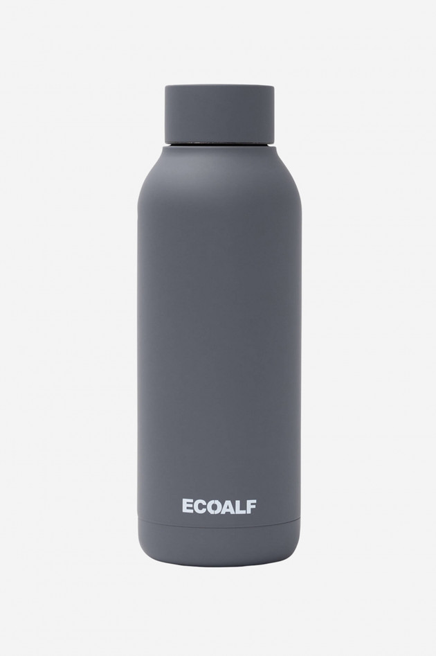 Ecoalf Edelstahl-Flasche BRONSONALF in Caviar