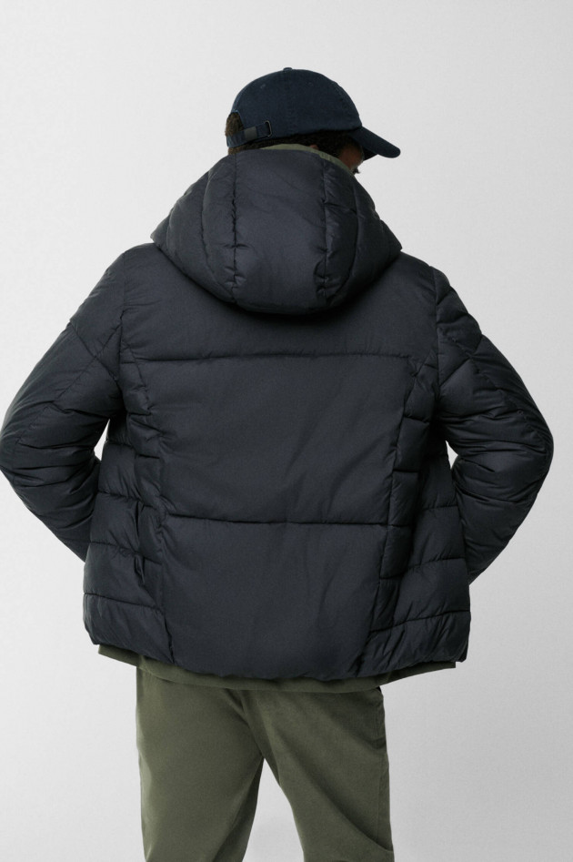 Ecoalf Vegane Steppjacke HOXA in Navy