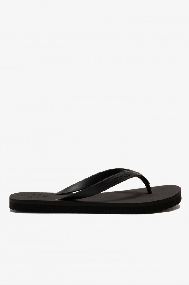 Ecoalf Flip Flops ALGAE in Schwarz