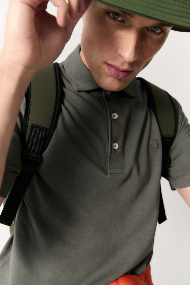 Ecoalf Piqué-Polo TED in Khaki