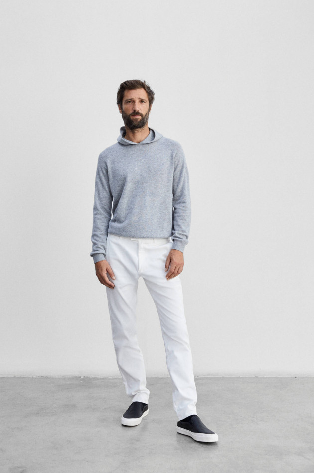 Ecoalf Hoodie ESTRA aus Woll-Cashmere-Mix in Grau