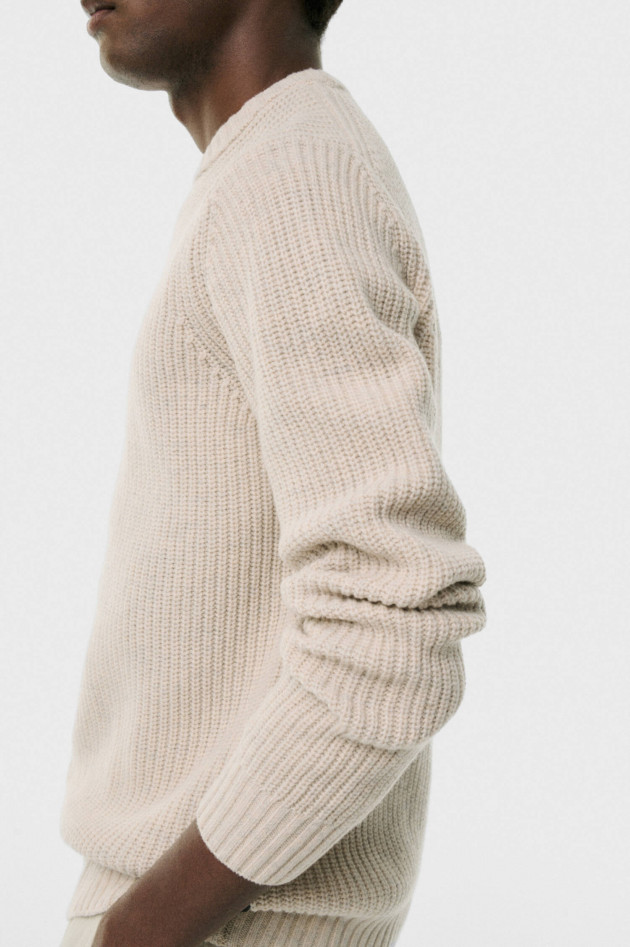 Ecoalf Strickpullover TRIM in Beige melange