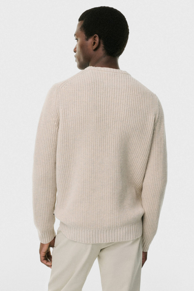 Ecoalf Strickpullover TRIM in Beige melange