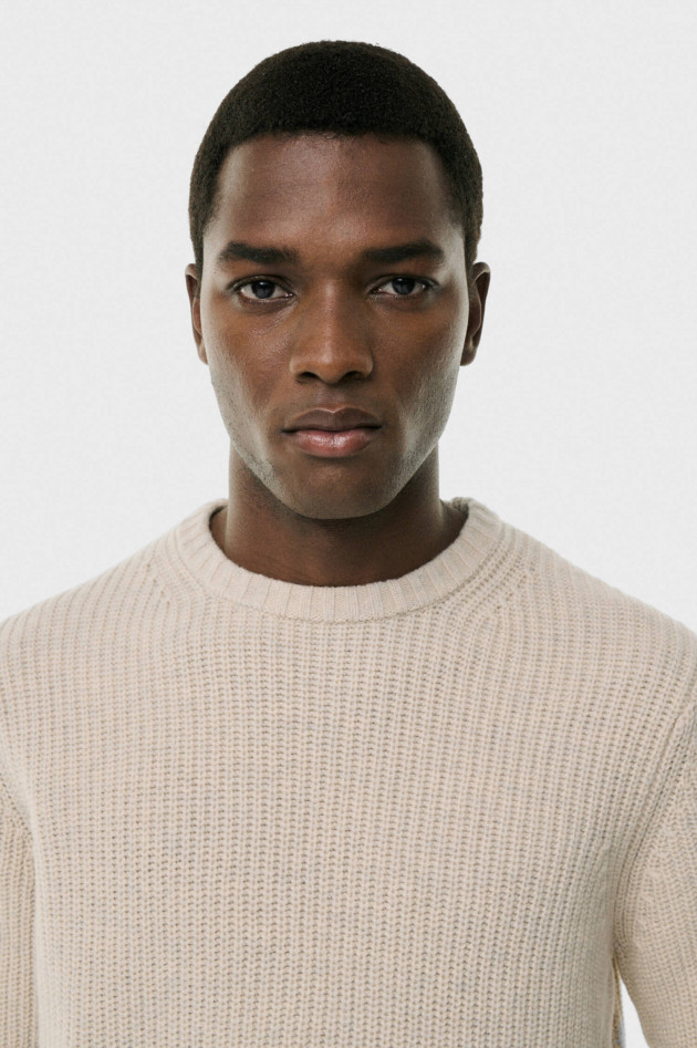 Ecoalf Strickpullover TRIM in Beige melange