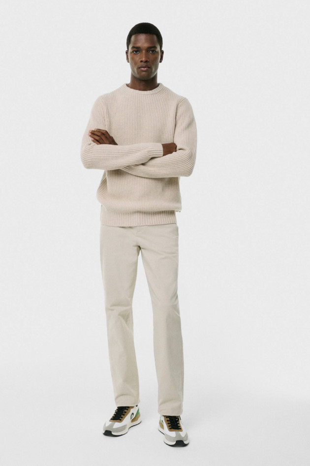 Ecoalf Strickpullover TRIM in Beige melange