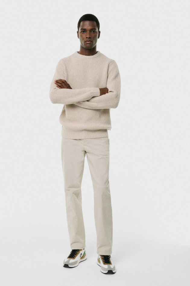 Ecoalf Strickpullover TRIM in Beige melange