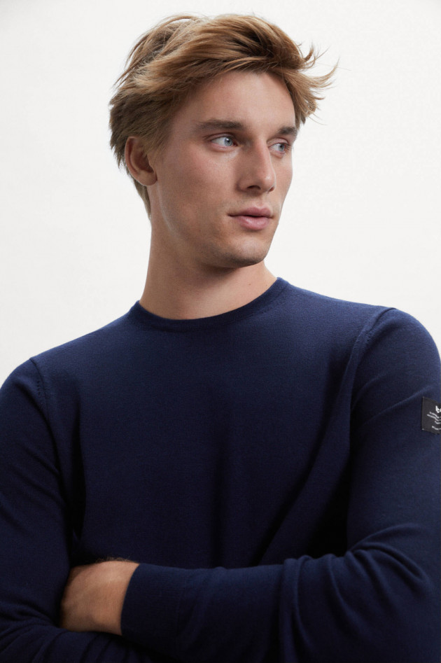 Ecoalf Strickpullover BAYONAALF in Navy