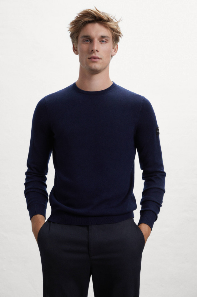 Ecoalf Strickpullover BAYONAALF in Navy