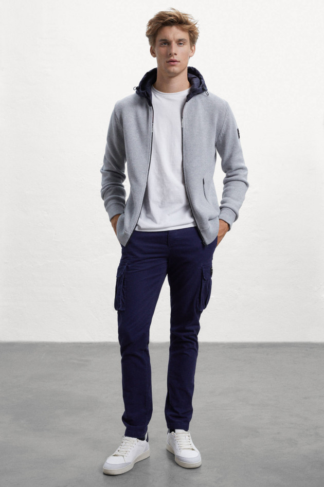 Ecoalf Strickjacke LESCAS in Hellgrau