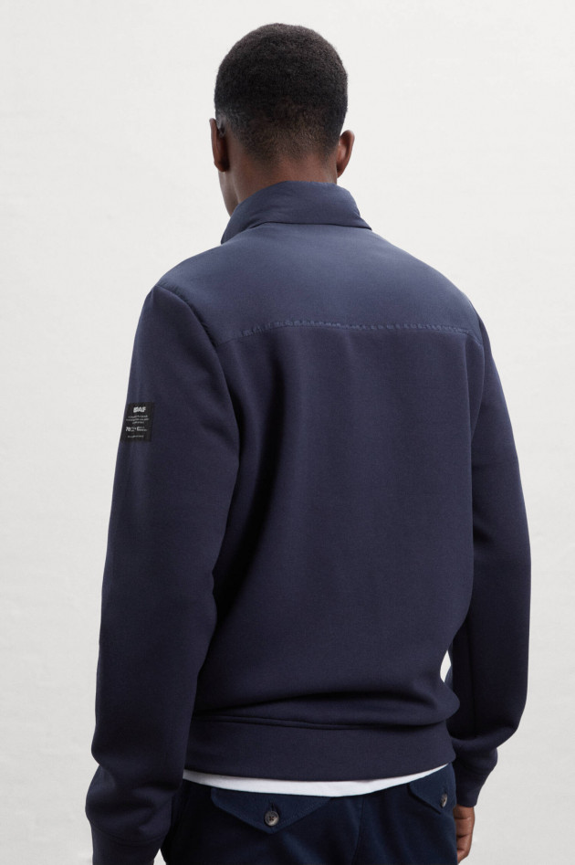 Ecoalf Sweatjacke BEZEAALF in Navy