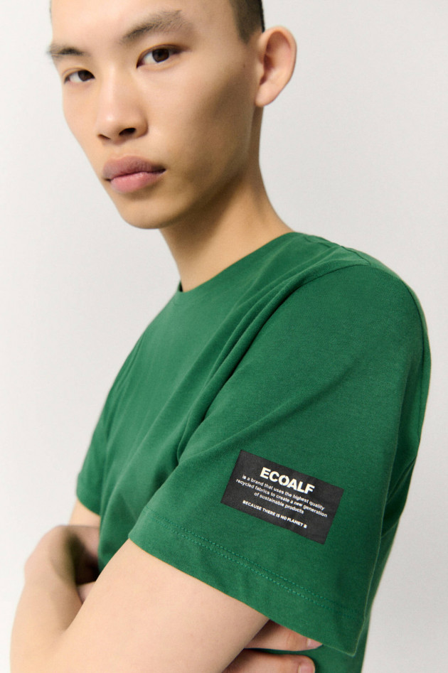 Ecoalf Basic T-Shirt VENT in Grün