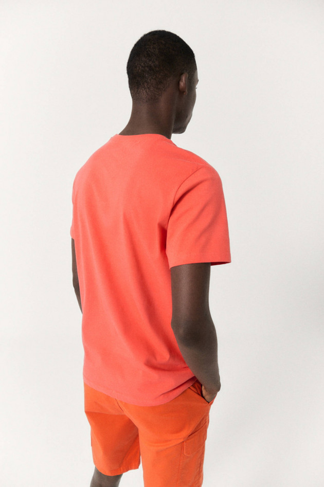 Ecoalf Basic T-Shirt VENT in Rotorange