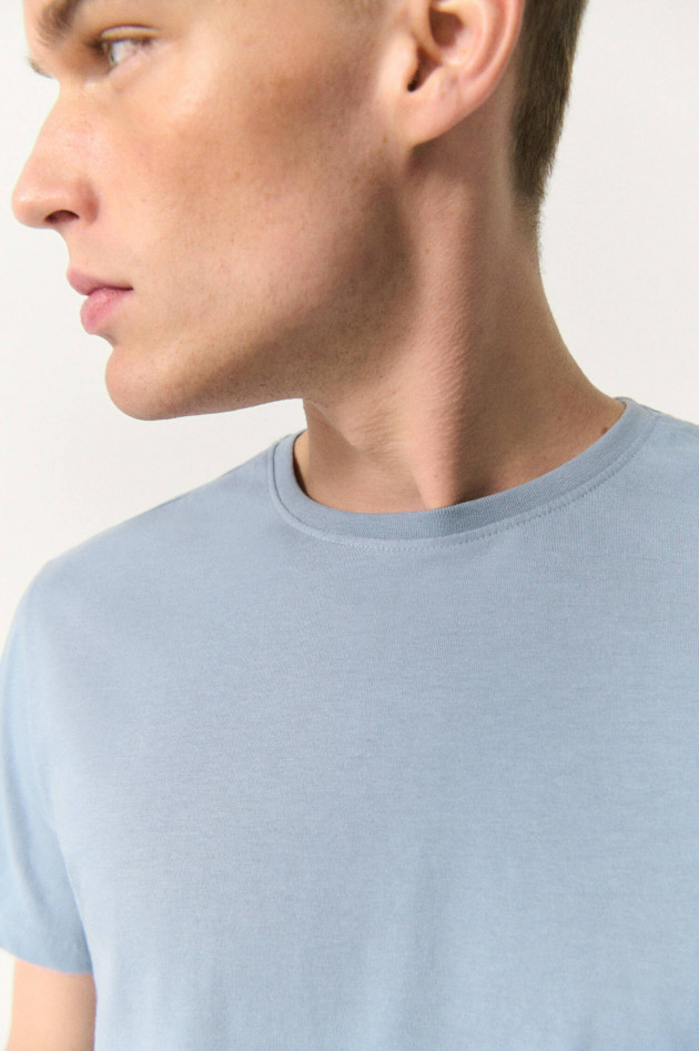 Ecoalf Basic T-Shirt VENT in Rauchblau