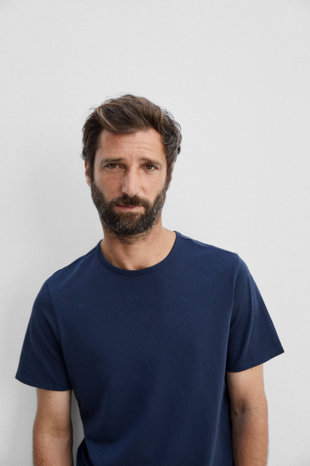 Ecoalf Basic T-Shirt HUMBER in NAVY