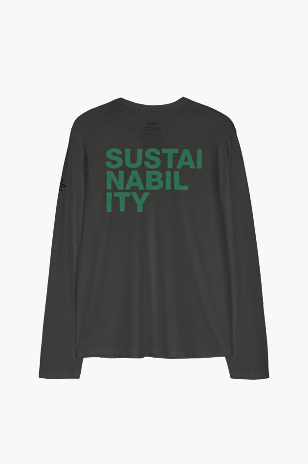 Ecoalf Longsleeve SUSTANALF in Anthrazit