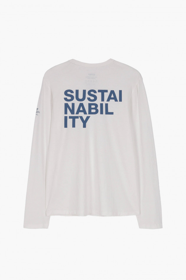 Ecoalf Longsleeve SUSTANALF in Weiß