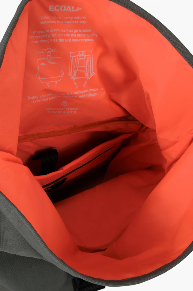 Ecoalf Rucksack GIZA in Oliv