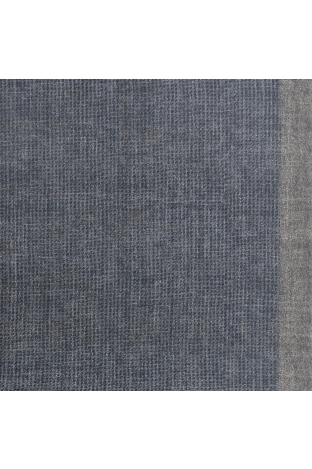Pelo Einstecktuch in Blau/Grau