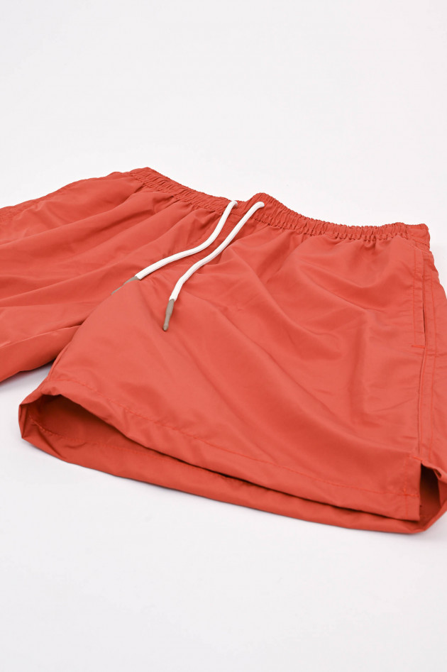 Eleventy Badehose in Rostrot