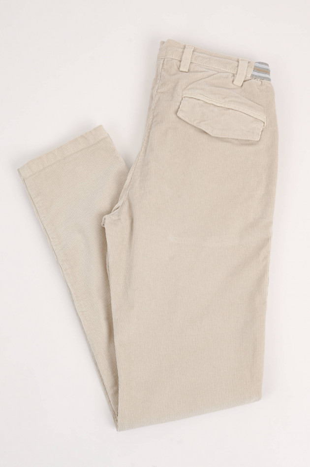 Eleventy Hose aus Cord in Natur